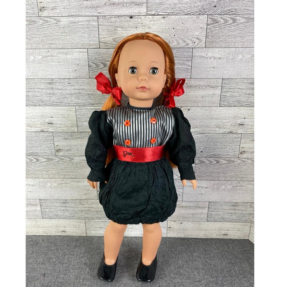 Doll Götz 18 Inch RED HAIR COLLECTIBLE Vintage German Doll Pigtails